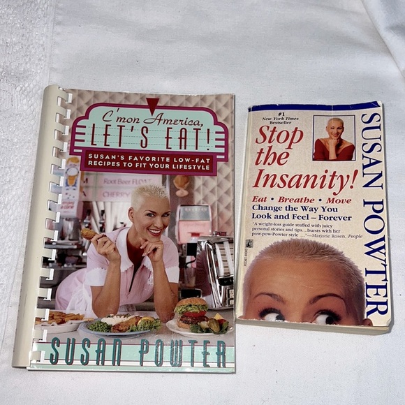 STOP THE INSANITY BOOK AND C’MON AMERICA LETS EAT COOKBOOK BY SUSAN POWTER - Picture 3 of 16